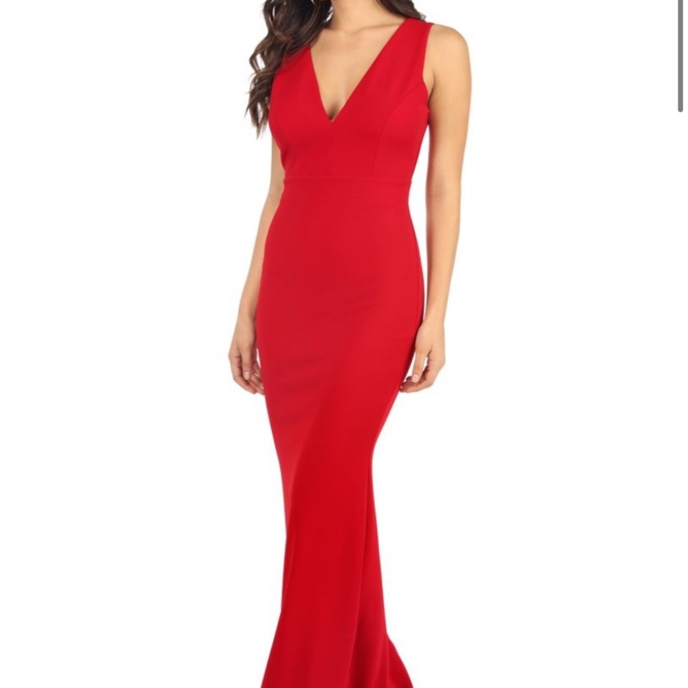 Windsor red formal gown dress